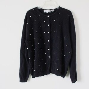 Pearl Embellished Cardigan